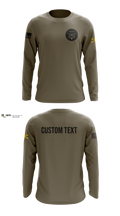 Bravo Company, 401st Cyber Battalion 75539801 Long Sleeve Performance Shirt - 4