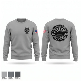 Crew Neck Sweatshirt, Beach patrol, Police, Teamtime, Team time, sublimation, custom sports apparel, team uniforms, spirit wear, spiritwear, sports uniforms, custom shirts, team store, custom team store, fundraiser sports, apparel fundraiser