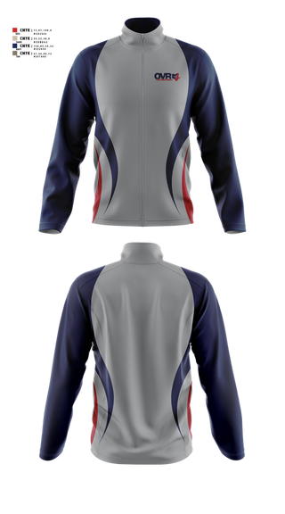Fleece Jacket, Ohio Valley Region Volleyball, Women's Volleyball, Teamtime, Team time, sublimation, custom sports apparel, team uniforms, spirit wear, spiritwear, sports uniforms, custom shirts, team store, custom team store, fundraiser sports, apparel fundraiser