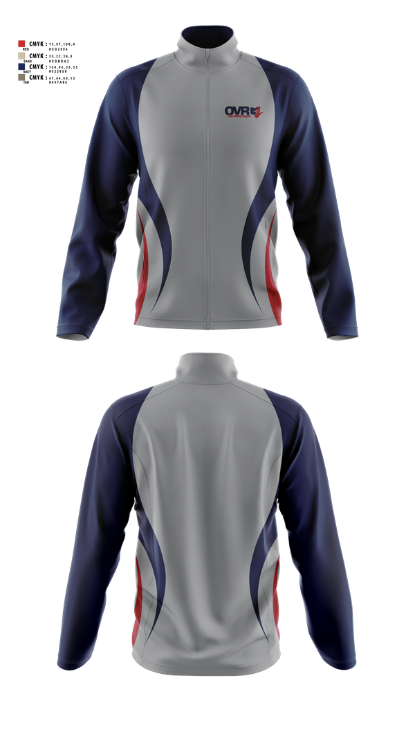 Fleece Jacket, Ohio Valley Region Volleyball, Women's Volleyball, Teamtime, Team time, sublimation, custom sports apparel, team uniforms, spirit wear, spiritwear, sports uniforms, custom shirts, team store, custom team store, fundraiser sports, apparel fundraiser