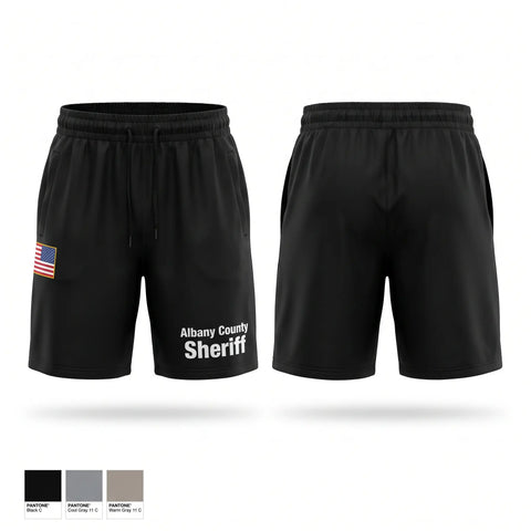 Athletic Shorts With Pockets, Albany County Sheriff, Police, Teamtime, Team time, sublimation, custom sports apparel, team uniforms, spirit wear, spiritwear, sports uniforms, custom shirts, team store, custom team store, fundraiser sports, apparel fundraiser