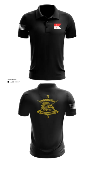 Short Sleeve Performance Polo, Comanche Squad, Army, Teamtime, Team time, sublimation, custom sports apparel, team uniforms, spirit wear, spiritwear, sports uniforms, custom shirts, team store, custom team store, fundraiser sports, apparel fundraiser