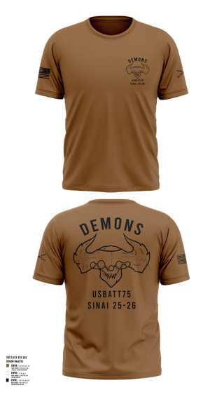 Short Sleeve Performance Shirt, D-co 1-173 1st PLT, , Teamtime, Team time, sublimation, custom sports apparel, team uniforms, spirit wear, spiritwear, sports uniforms, custom shirts, team store, custom team store, fundraiser sports, apparel fundraiser