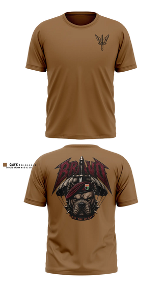 Old School Cotton Feel Shirt, B. CO, 112th SIG BN, Army, Teamtime, Team time, sublimation, custom sports apparel, team uniforms, spirit wear, spiritwear, sports uniforms, custom shirts, team store, custom team store, fundraiser sports, apparel fundraiser