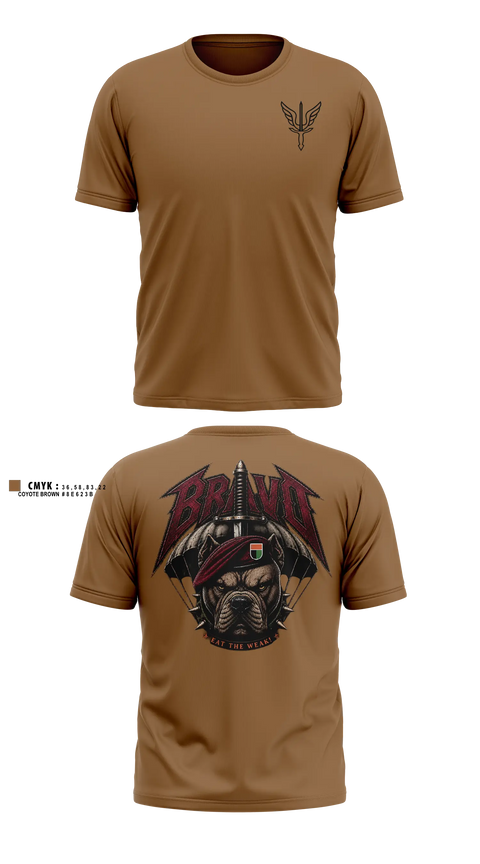 Old School Cotton Feel Shirt, B. CO, 112th SIG BN, Army, Teamtime, Team time, sublimation, custom sports apparel, team uniforms, spirit wear, spiritwear, sports uniforms, custom shirts, team store, custom team store, fundraiser sports, apparel fundraiser