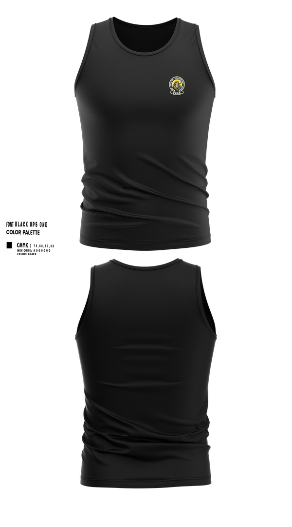 Tank Top, Fire Rescue Operations Group, Fire Department, Teamtime, Team time, sublimation, custom sports apparel, team uniforms, spirit wear, spiritwear, sports uniforms, custom shirts, team store, custom team store, fundraiser sports, apparel fundraiser