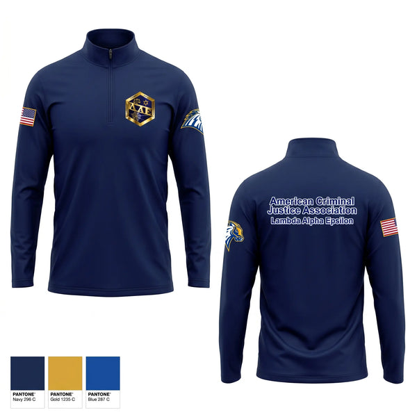 Windbreaker, American Criminal Justice Association, Police, Teamtime, Team time, sublimation, custom sports apparel, team uniforms, spirit wear, spiritwear, sports uniforms, custom shirts, team store, custom team store, fundraiser sports, apparel fundraiser