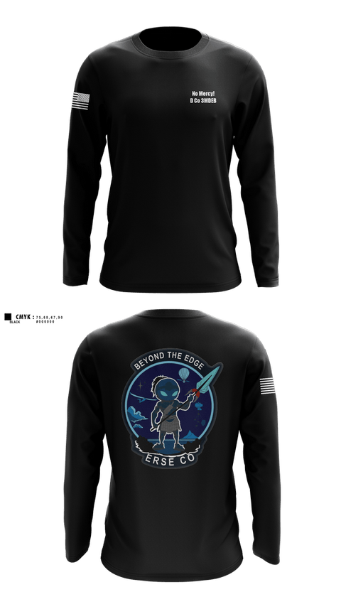 Long Sleeve Performance Shirt, ERSE Company, Army, Teamtime, Team time, sublimation, custom sports apparel, team uniforms, spirit wear, spiritwear, sports uniforms, custom shirts, team store, custom team store, fundraiser sports, apparel fundraiser