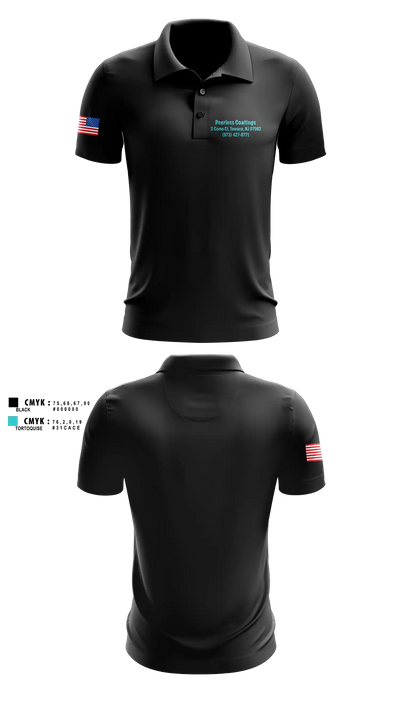 Peerless Coatings Short Sleeve Performance Polo - 50
