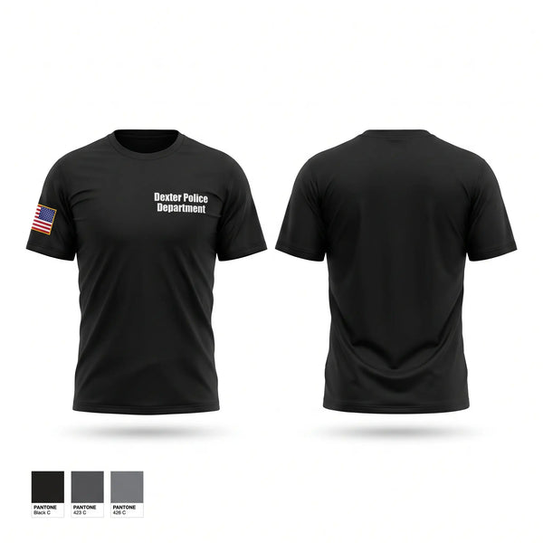 Short Sleeve Performance Shirt, Dexter Police Department, Police, Teamtime, Team time, sublimation, custom sports apparel, team uniforms, spirit wear, spiritwear, sports uniforms, custom shirts, team store, custom team store, fundraiser sports, apparel fundraiser
