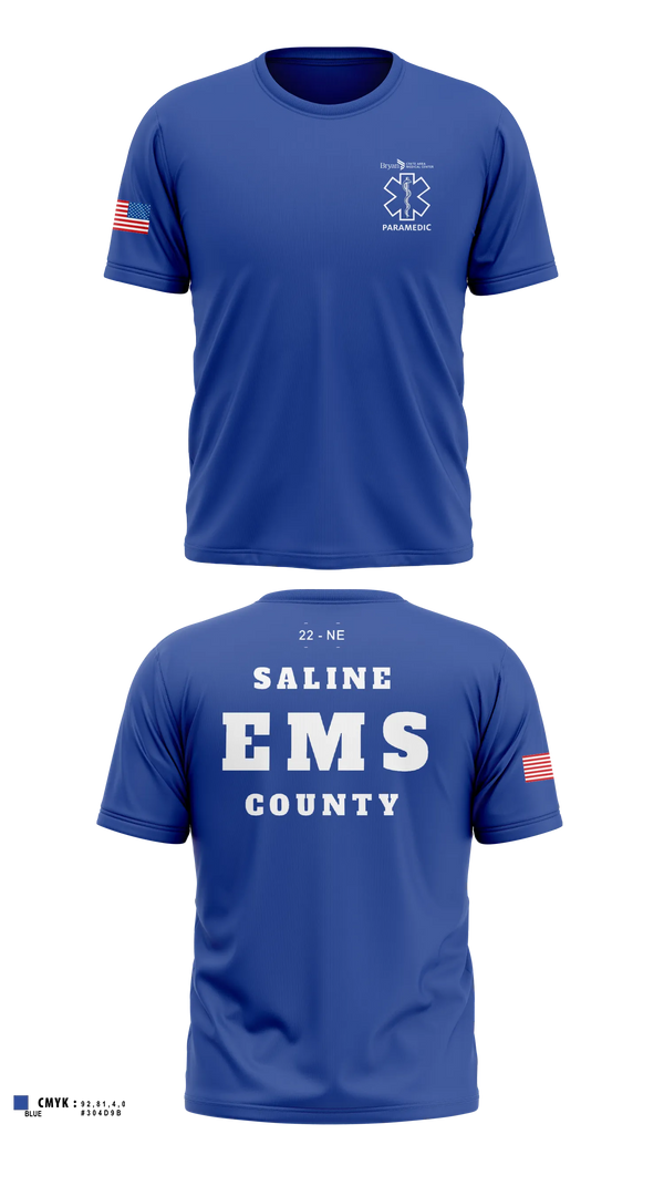 Short Sleeve Performance Shirt, Crete Area Medical Center EMS, EMS/EMT, Teamtime, Team time, sublimation, custom sports apparel, team uniforms, spirit wear, spiritwear, sports uniforms, custom shirts, team store, custom team store, fundraiser sports, apparel fundraiser