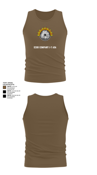 Echo company 1-7 ADA 73357561 Tank Top - 19