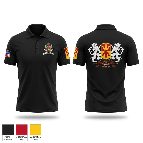 Short Sleeve Performance Polo, Bravo 1-43 ADA, Army, Teamtime, Team time, sublimation, custom sports apparel, team uniforms, spirit wear, spiritwear, sports uniforms, custom shirts, team store, custom team store, fundraiser sports, apparel fundraiser