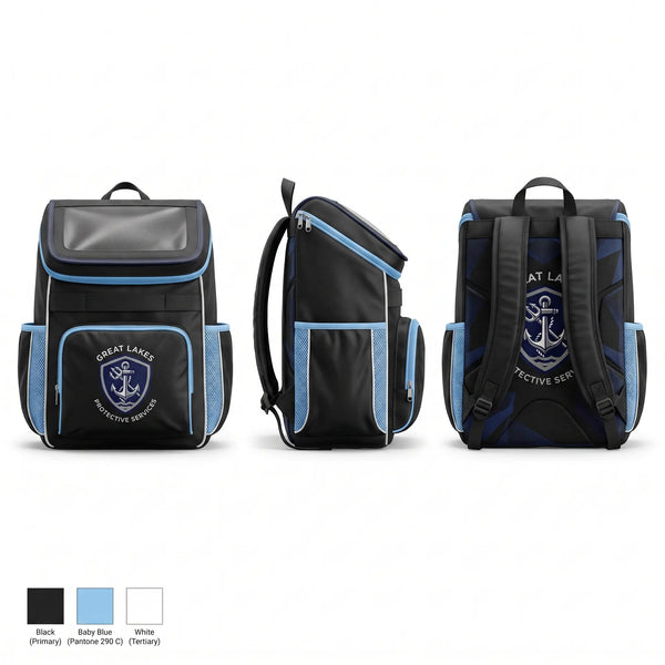 Gear Bag, Great Lakes Protective Services, Police, Teamtime, Team time, sublimation, custom sports apparel, team uniforms, spirit wear, spiritwear, sports uniforms, custom shirts, team store, custom team store, fundraiser sports, apparel fundraiser