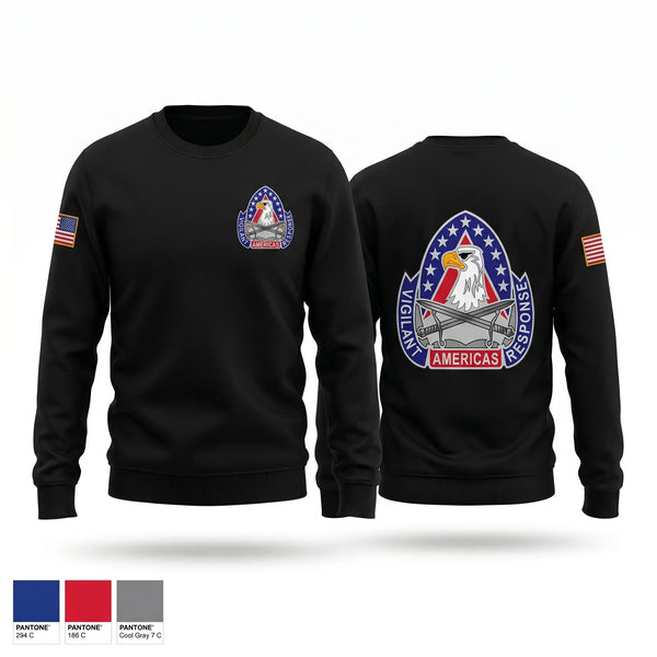 Crew Neck Sweatshirt, 410th Contracting Support Brigade, Army, Teamtime, Team time, sublimation, custom sports apparel, team uniforms, spirit wear, spiritwear, sports uniforms, custom shirts, team store, custom team store, fundraiser sports, apparel fundraiser