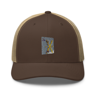 2nd Armored Cavalry Regiment 7857007 Retro Trucker Hat | Yupoong 6606