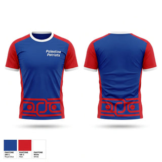 Short Sleeve Performance Shirt, Palestine Patriots, Cheer, Teamtime, Team time, sublimation, custom sports apparel, team uniforms, spirit wear, spiritwear, sports uniforms, custom shirts, team store, custom team store, fundraiser sports, apparel fundraiser