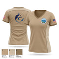 Air Traffic Control & Landing Systems Division Women's Short Sleeve V-neck Shirt - 1