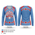 Bladen County All Stars Women's Long Sleeve V-neck Shirt - 1
