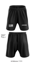 AMEMS 73795873 Athletic Shorts With Pockets - 100