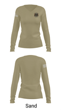 NCCM 21796707 Women's Long Sleeve V-neck Shirt - 97
