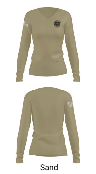 Womens Long Sleeve Vneck Shirt, NCCM, Air Force, Teamtime, Team time, sublimation, custom sports apparel, team uniforms, spirit wear, spiritwear, sports uniforms, custom shirts, team store, custom team store, fundraiser sports, apparel fundraiser