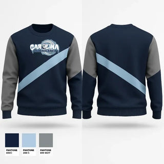 Crew Neck Sweatshirt, Carolina Hurricanes, Baseball, Teamtime, Team time, sublimation, custom sports apparel, team uniforms, spirit wear, spiritwear, sports uniforms, custom shirts, team store, custom team store, fundraiser sports, apparel fundraiser