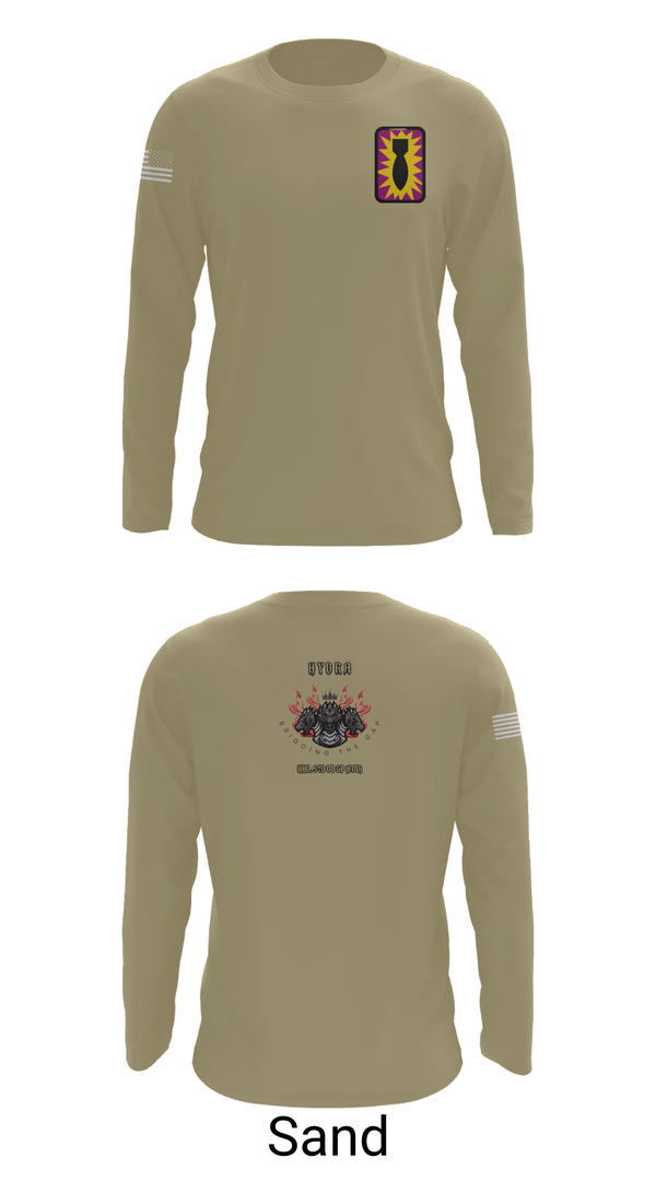 Long Sleeve Performance Shirt, HHD, 52ND EOD GP, , Teamtime, Team time, sublimation, custom sports apparel, team uniforms, spirit wear, spiritwear, sports uniforms, custom shirts, team store, custom team store, fundraiser sports, apparel fundraiser