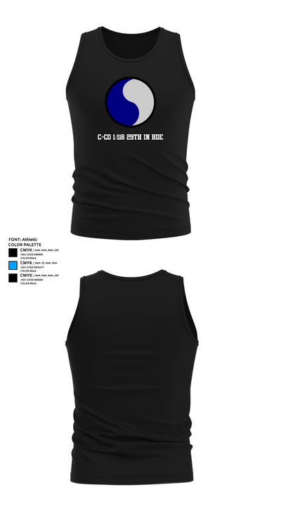 C-Co 1/116 29th IN BDE 88691555 Tank Top - 39