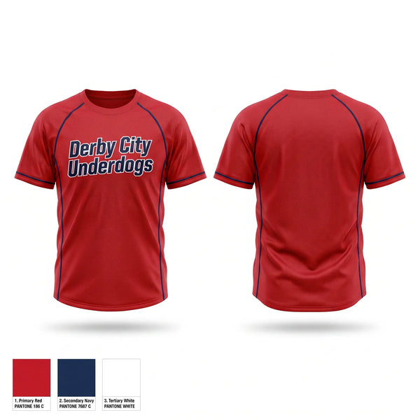 Football Jersey, Derby City Underdogs, Baseball, Teamtime, Team time, sublimation, custom sports apparel, team uniforms, spirit wear, spiritwear, sports uniforms, custom shirts, team store, custom team store, fundraiser sports, apparel fundraiser