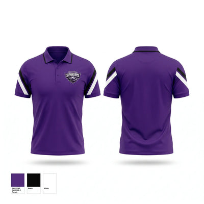 Somerton spikers Short Sleeve Performance Polo - 1