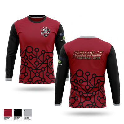 Rebels F. C. Long Sleeve Performance Shirt 1