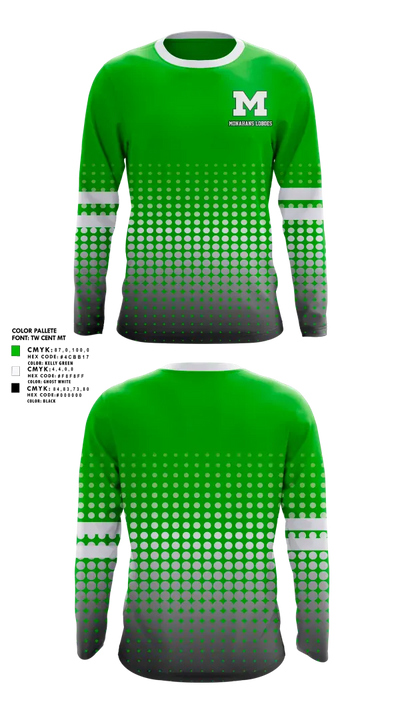 Monahans Loboes 90909476 Long Sleeve Performance Shirt 1