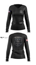 Fleet Women's Long Sleeve V-neck Shirt - 6