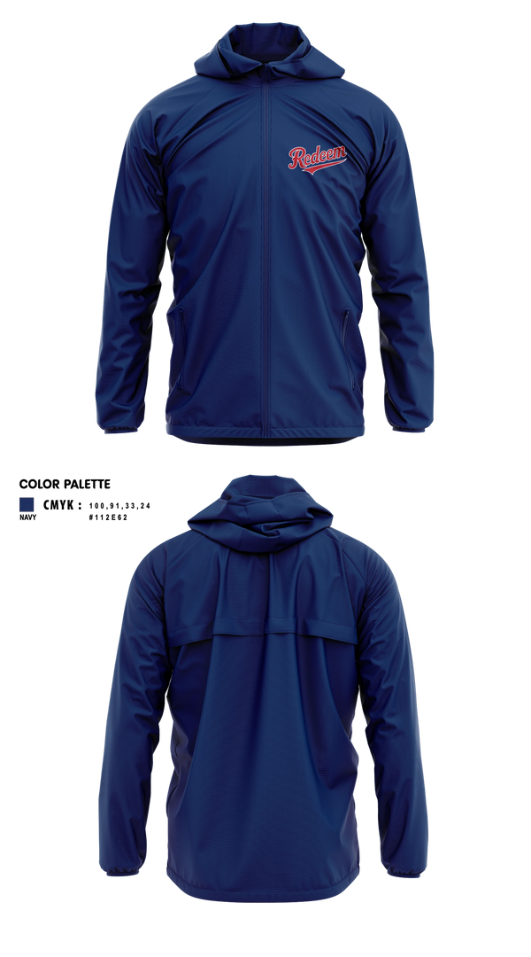 Windbreaker, Redeem, Softball, Teamtime, Team time, sublimation, custom sports apparel, team uniforms, spirit wear, spiritwear, sports uniforms, custom shirts, team store, custom team store, fundraiser sports, apparel fundraiser