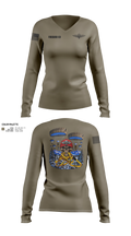 Firebird Co Women's Long Sleeve V-neck Shirt - 21