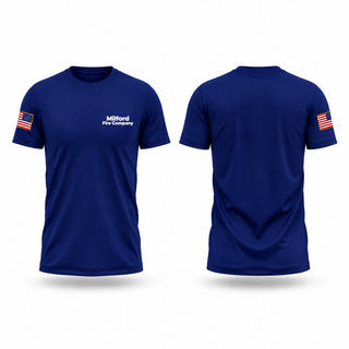 Short Sleeve Performance Shirt, Milford Fire Company, Fire Department, Teamtime, Team time, sublimation, custom sports apparel, team uniforms, spirit wear, spiritwear, sports uniforms, custom shirts, team store, custom team store, fundraiser sports, apparel fundraiser