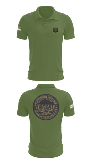 Short Sleeve Performance Polo, E CO 169 AVN, National Guard, Teamtime, Team time, sublimation, custom sports apparel, team uniforms, spirit wear, spiritwear, sports uniforms, custom shirts, team store, custom team store, fundraiser sports, apparel fundraiser