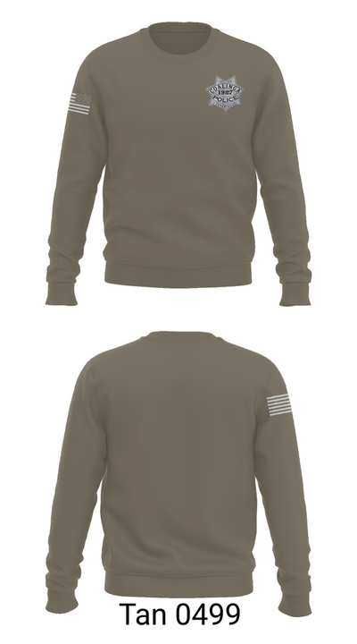 Coalinga Police Department Crew Neck Sweatshirt - 62
