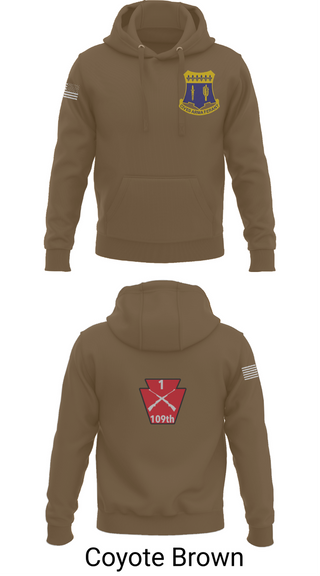 Hoodie, A co 1/109, National Guard, Teamtime, Team time, sublimation, custom sports apparel, team uniforms, spirit wear, spiritwear, sports uniforms, custom shirts, team store, custom team store, fundraiser sports, apparel fundraiser