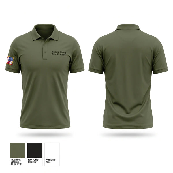 Short Sleeve Performance Polo, Wakulla County Sheriff’s Office, Police, Teamtime, Team time, sublimation, custom sports apparel, team uniforms, spirit wear, spiritwear, sports uniforms, custom shirts, team store, custom team store, fundraiser sports, apparel fundraiser