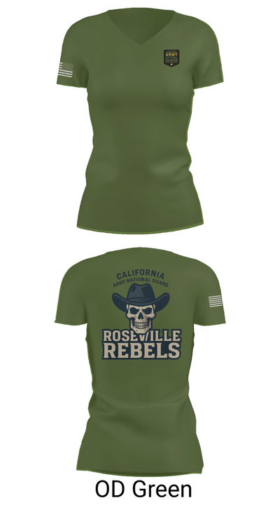 Team Roseville 67248526 Women's Short Sleeve V-neck Shirt - 46