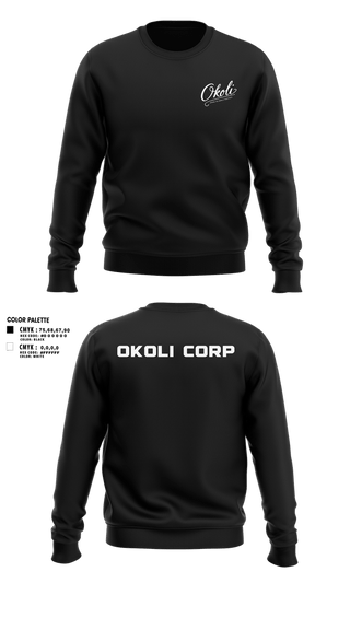 Crew Neck Sweatshirt, OKOLI CORP, , Teamtime, Team time, sublimation, custom sports apparel, team uniforms, spirit wear, spiritwear, sports uniforms, custom shirts, team store, custom team store, fundraiser sports, apparel fundraiser