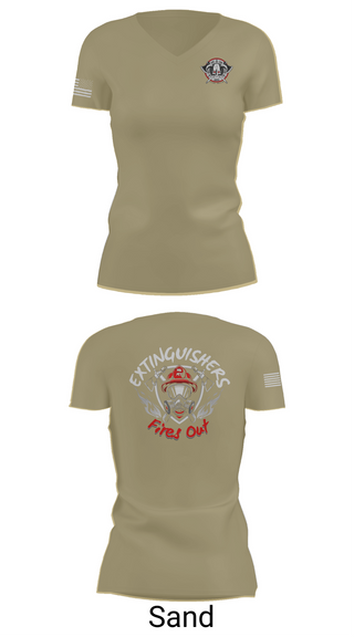 Womens Short Sleeve Vneck Shirt, HQ PLT, HHC, 508th MP BN (D), , Teamtime, Team time, sublimation, custom sports apparel, team uniforms, spirit wear, spiritwear, sports uniforms, custom shirts, team store, custom team store, fundraiser sports, apparel fundraiser