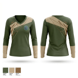 Womens Long Sleeve Vneck Shirt, NQ22, Baseball, Teamtime, Team time, sublimation, custom sports apparel, team uniforms, spirit wear, spiritwear, sports uniforms, custom shirts, team store, custom team store, fundraiser sports, apparel fundraiser