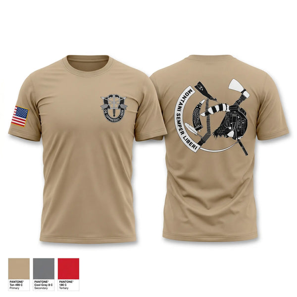 Old School Cotton Feel Shirt, 2/19 SFG (A), Army, Teamtime, Team time, sublimation, custom sports apparel, team uniforms, spirit wear, spiritwear, sports uniforms, custom shirts, team store, custom team store, fundraiser sports, apparel fundraiser