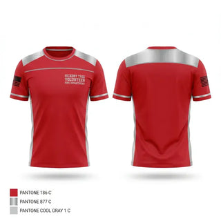 Short Sleeve Performance Shirt, Hickory Tree Volunteer Fire Department, Fire Department, Teamtime, Team time, sublimation, custom sports apparel, team uniforms, spirit wear, spiritwear, sports uniforms, custom shirts, team store, custom team store, fundraiser sports, apparel fundraiser