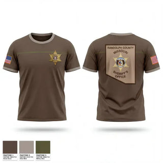 Old School Cotton Feel Shirt, Randolph County Sheriff's Department, Police, Teamtime, Team time, sublimation, custom sports apparel, team uniforms, spirit wear, spiritwear, sports uniforms, custom shirts, team store, custom team store, fundraiser sports, apparel fundraiser