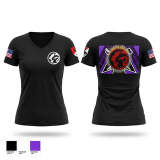 Womens Short Sleeve Vneck Shirt, Support, HHT, 1/11 ACR, Army, Teamtime, Team time, sublimation, custom sports apparel, team uniforms, spirit wear, spiritwear, sports uniforms, custom shirts, team store, custom team store, fundraiser sports, apparel fundraiser
