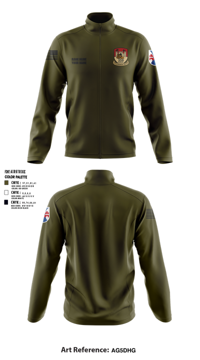 358 EVCC 70484950 Fleece Jacket - 1